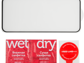 Защитное стекло Red Line для HONOR X8b с чёрной рамкой