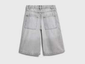 Джинсовые шорты для мальчиков, Серый