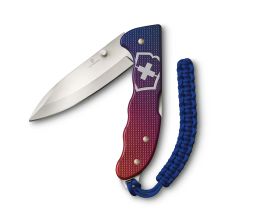 Складной нож Victorinox Evoke Alox, сталь 1.4116, рукоять алюминий, красно-синий