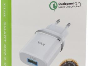 Зарядное устройство Hoco C12Q USB 18 Вт Белое