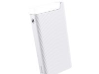 Универсальный внешний аккумулятор Hoco J62 Jove Table Lamp Power Bank 30000mAh 5V/2A индикатор, настольная лампа (белый)