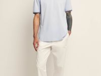 Поло из трикотажа пике с контрастной отделкой