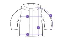 Пальто текстильное с полиуретановым покрытием для девочек