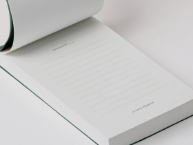 Блокнот "101 заветное желание" Хвойный. Обертка №5