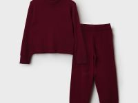 Комплект трикотажный для девочек: джемпер, брюки