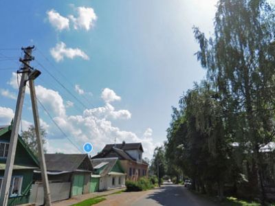 Образец застройки улицы