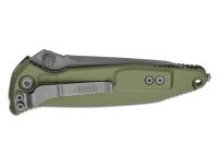 Складной нож Microtech Socom Elite T/E, сталь M390, рукоять алюминий, зеленый
