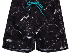 Шорты текстильные плавательные для мальчиков, средней длины