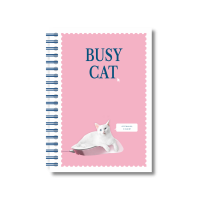 Блокнот "Busy cat" А6