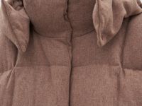 Пуховик из шерсти