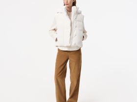 Женский жилет Lacoste с капюшоном