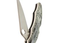 Складной нож Steelclaw Коп 1, сталь VG-10, рукоять G10, белый