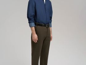 Брюки прямого кроя