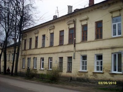 Образец жилой застройки площади и улицы