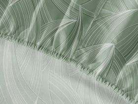 Простыня на резинке Dancing Leaves