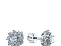 Пусеты из белого золота э0912пс11190200_white