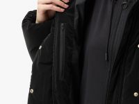 Женская укороченная куртка Lacoste с капюшоном