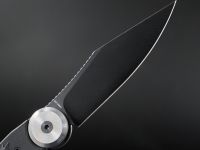 Складной нож Перемен Лисичка BW, сталь 8Cr14MoV, рукоять FRN, черный