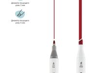 Набор маркеров для скетчинга MESHU 6 цв, розовые цвета