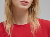 Футболка приталенного кроя из хлопка