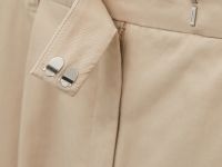 Брюки прямого силуэта на высокой посадке