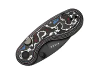 Складной нож Kizer Microbe DLC, сталь M390, рукоять Nebula FatCarbon