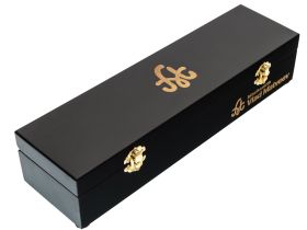 Авторский нож Сова, сталь мозаичный дамаск, подарочная шкатулка