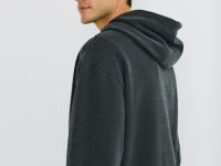 Утеплённое худи, Серый