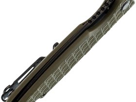 Складной нож Daggerr Dopey olive BW DL, сталь 8Cr14MoV, рукоять FRN