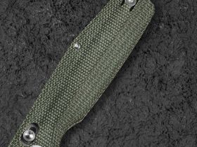 Складной нож Bestech Knives Slasher, сталь D2, рукоять микарта, зеленый