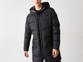 Мужская утеплённая куртка Lacoste повседневного кроя