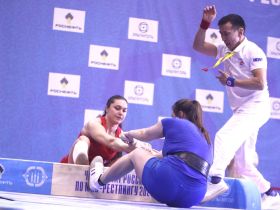 Спортсменка из Калуги победила на чемпионате России по мас-рестлингу