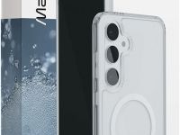 Чехол VLP Crystal Case MagSafe для S24 FE прозрачный