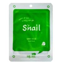 Тканевые маски для лица Mijin Care Mask Snail - Муцин улитки