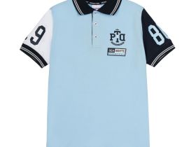 Джемпер трикотажный с воротником поло для мальчиков