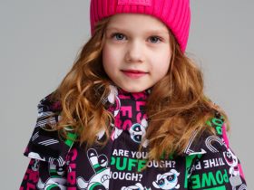 Шапка трикотажная для девочек