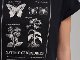 Футболка из хлопкового джерси свободного кроя