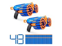 36642 Игровой набор ZURU X-Shot INSANITY: Мэник ДУО (2 бластера, 48 снарядов)