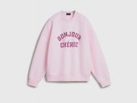 Свитшот с принтом, Розовый