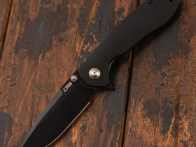 Складной нож CJRB Scoria, сталь AR-RPM9, Black G10