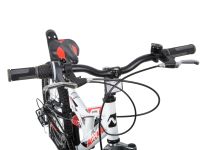 Детский велосипед Novatrack Shark 20 6sp, год 2020, цвет Белый