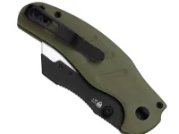 Складной нож Kizer C01C Uti 1, сталь 5Cr15MoV, рукоять G10, оливковый