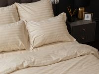 Постельное белье Ecru, страйп-сатин 40156