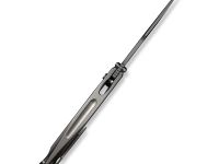 Складной нож WE Knife Tighe Down, сталь M390, рукоять титан/карбон, серый