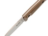 Тактический нож Kizlyar Supreme Sturm, сталь AUS-10Co, рукоять G10, песочный