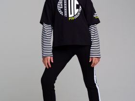 Брюки трикотажные для девочек