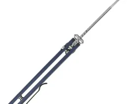 Складной нож CJRB Pyrite Light, сталь AR-RPM9, рукоять FRN, синий сатин