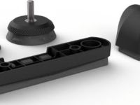 Комплект опор Axis Action Feet для велостанка Wahoo KICKR (черный)