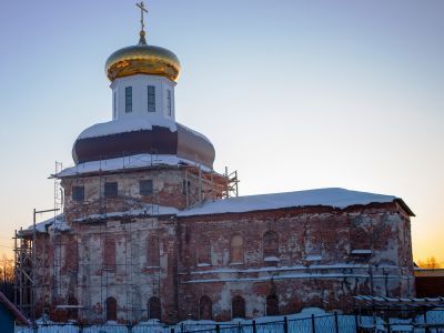 Здание бывшей Преображенской церкви