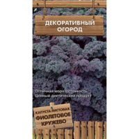 Капуста листовая (кейл) Фиолетовое кружево (Декоративный огород )